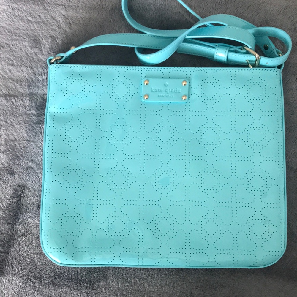 Kate Spade Turquoise Heart Crossbody